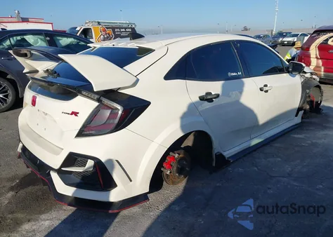 2020 Honda Civic Type R Touring from USA, damaged, VIN SHHFK8G76LU200228